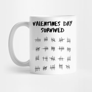 Valentines day survived Mug